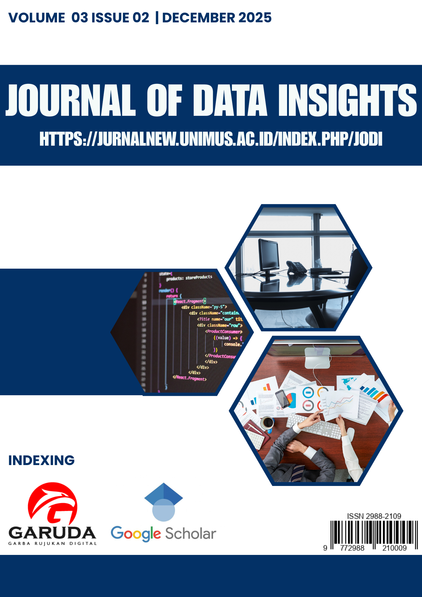 					View Vol. 3 No. 2 (2025): Journal of Data Insights
				